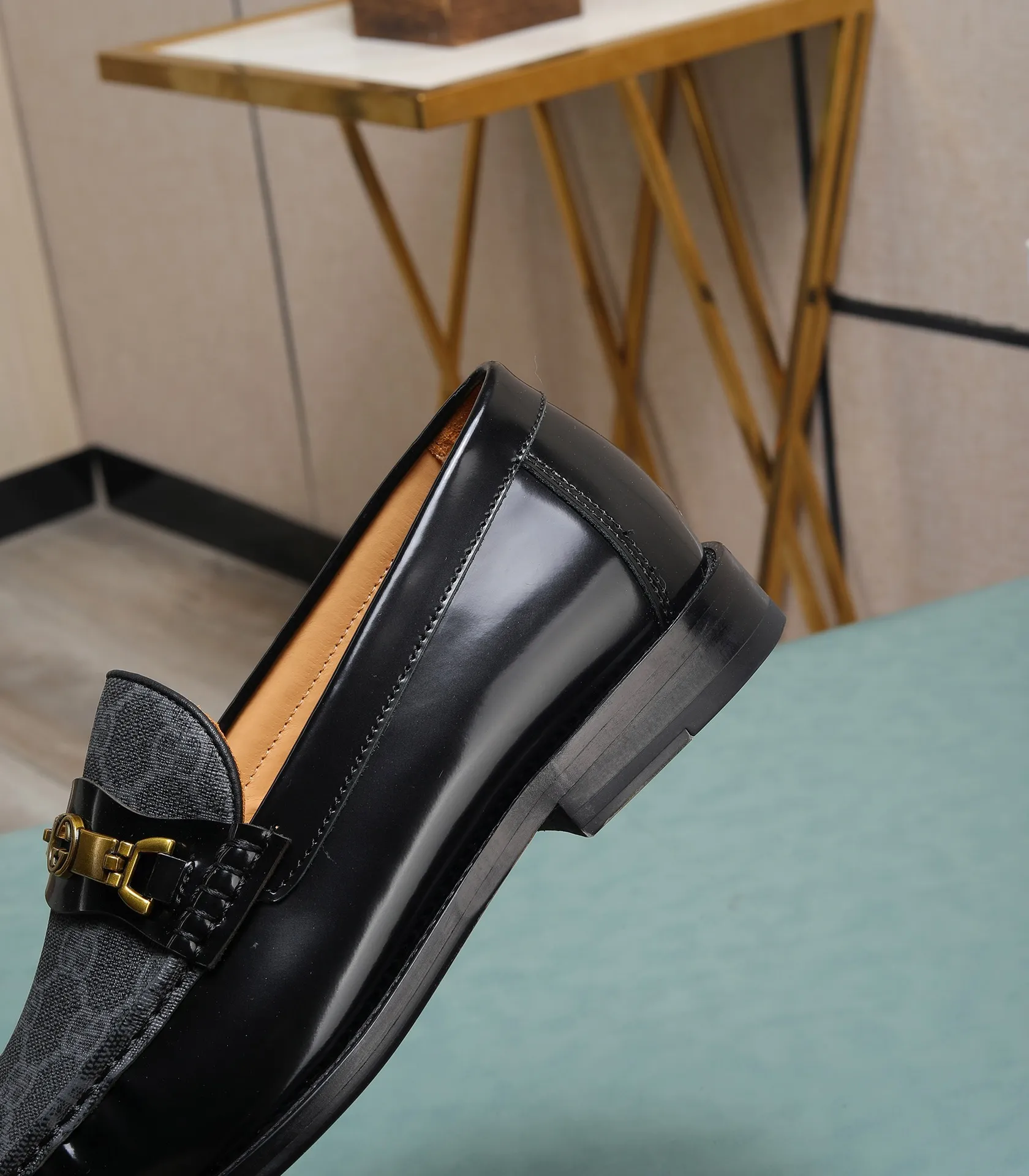 Men's shoes 💰580 📛📛Original (water-dyed cow lining) Gucci GUCCI official website formal shoes 🌀 Italian 🇮🇹 imported cowhide ➕ top imported water-dyed cowhide lining 💋 fine handmade original bottom, the real thing looks better when photographed in person Standard size 38-44
